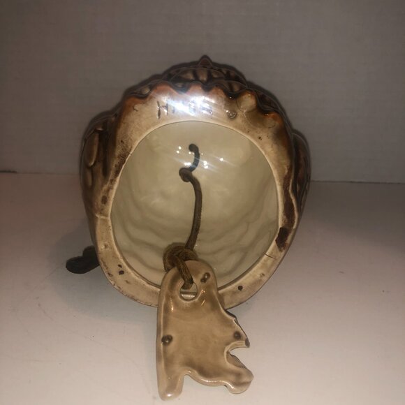 Ceramic Owl Windchime by Hilda approx 8" - Picture 6 of 6